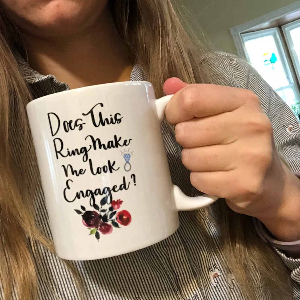 Does this ring make me look engaged?